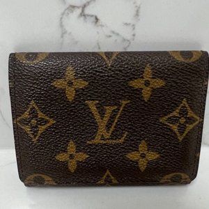LOUIS VUITTON Monogram Credit Card Holder